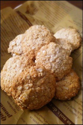 ヘルシー美味しい米粉オートミールクッキー