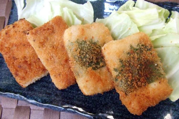 梅しそと黒胡椒の高野豆腐カツ レシピ 作り方 By Mfmベジっ子 クックパッド