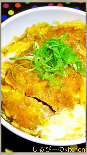 めんつゆ使用!カツ丼や親子丼の黄金比率!