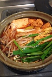 キムチ鍋(市販スープ使)