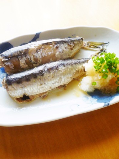 減塩いわしの水煮　青魚で健康に　の写真