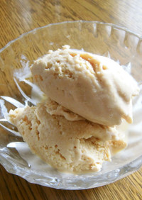 家庭で簡単にできるカラメルアイスクリーム