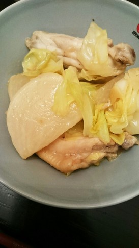 簡単!蕪とキャベツの旨みたっぷり煮♪