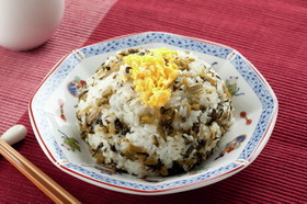 じゃこ入り♪高菜チャーハン