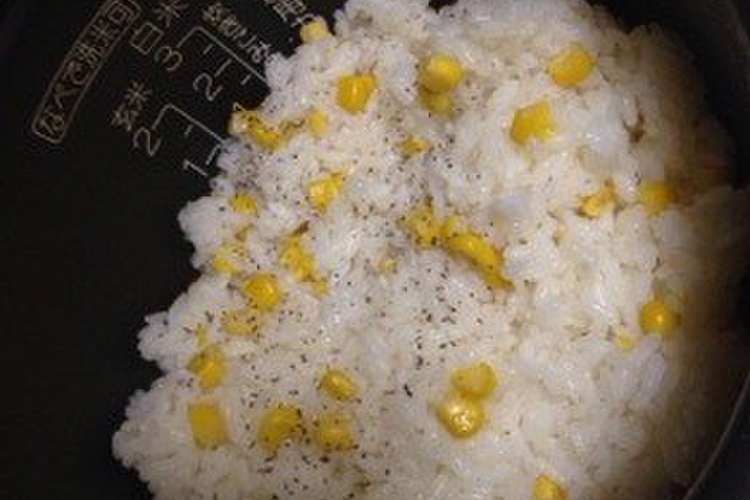 炊いたごはんに混ぜるだけコーンごはん レシピ 作り方 By Mipori120 クックパッド 簡単おいしいみんなのレシピが360万品