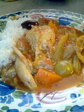 鶏のチリンドロン煮