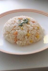 鮭コーンピラフ★簡単炊飯器