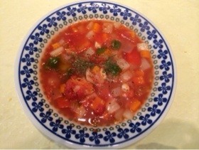 きれいにすっきり！ダイエットトマトスープの画像