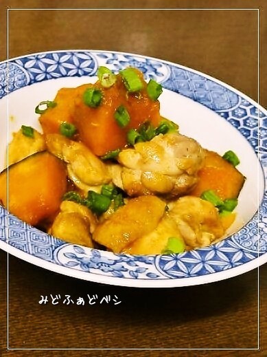 ほっこり旨い✿鶏とかぼちゃの柚子胡椒煮の画像