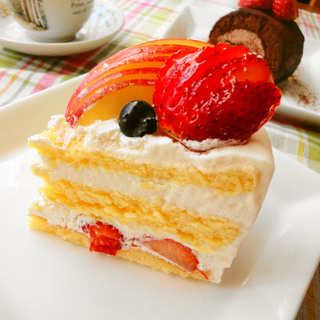簡単 ホールケーキの切り方 レシピ 作り方 By ゆうゆう0221 クックパッド