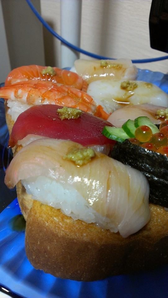 Ｊａｐａｎ♡ｂｅａｕｔｙ♡寿司トーストの画像