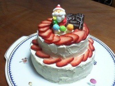 二段‼豪華‼クリスマスケーキの写真
