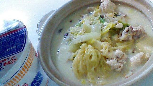 シーフードヌードルで鍋 豆乳in レシピ 作り方 By Athenaeum クックパッド 簡単おいしいみんなのレシピが354万品