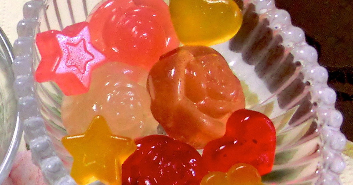 お家で簡単 むにむに食感グミ レシピ 作り方 By Andyficc クックパッド