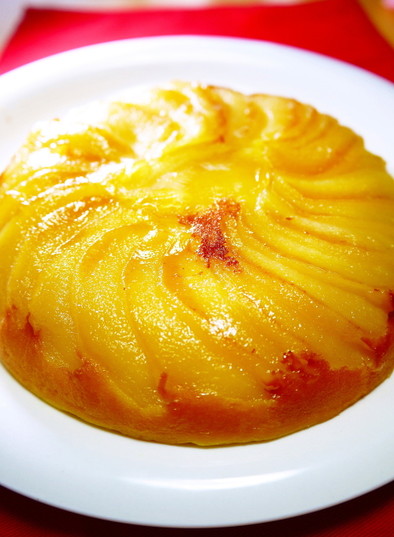 Xmas☆炊飯器HM林檎チーズケーキの写真