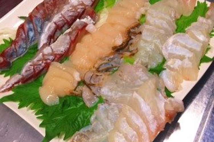 マグロ漁師さんの簡単ハゲさばき方から刺身 レシピ 作り方 By ぺトロ クックパッド