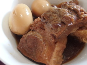 豚肩肉の角煮