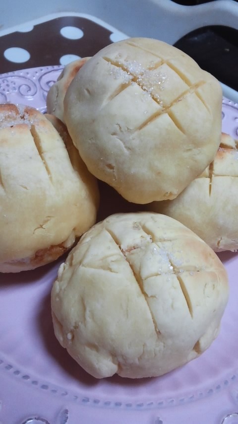 ☆食パンでメロンパン☆の画像