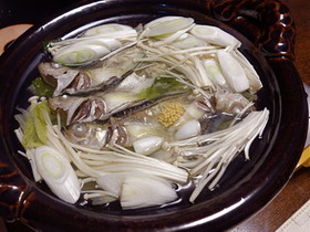 秋田の味♡はたはたでしょっつる鍋