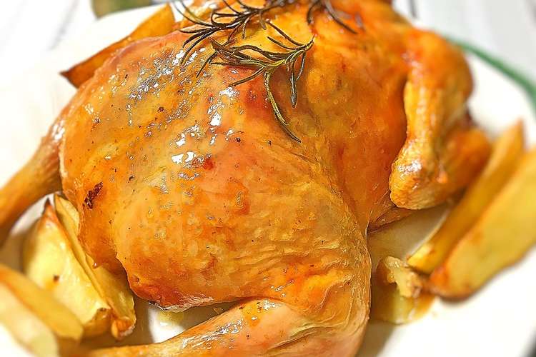 Xmas 丸鶏ローストチキン レシピ 作り方 By かたかたこ クックパッド 簡単おいしいみんなのレシピが360万品