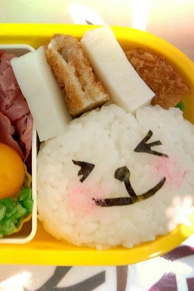 簡単!かわいいキャラ弁!コニーLINE