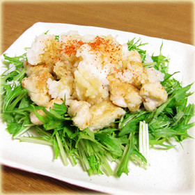 揚げ鶏のさっぱりおろしポン酢和え