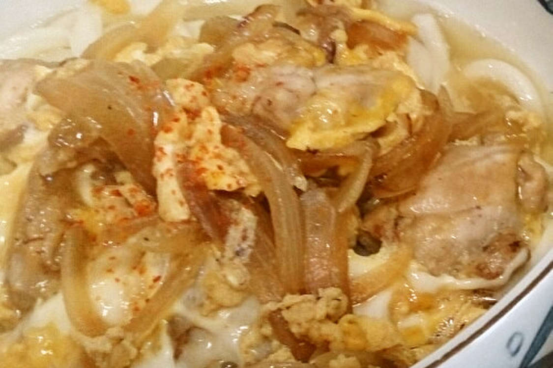 甘辛美味しい 親子うどん レシピ 作り方 By ひぽぽたむす クックパッド 簡単おいしいみんなのレシピが379万品