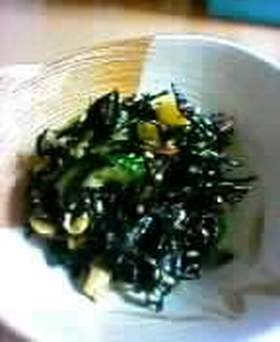 味付ひじきのサラダ