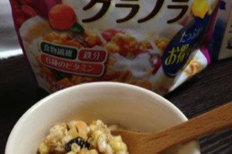 ホットグラノーラ レシピ 作り方 By 食べてもぐぅ クックパッド 簡単おいしいみんなのレシピが364万品