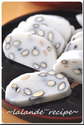 HBで本格❀昔ながらの豆餅(豆もち)