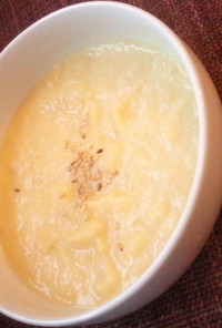 黄かぶの豆乳ポタージュ