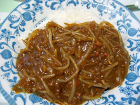 もやしキーマカレー