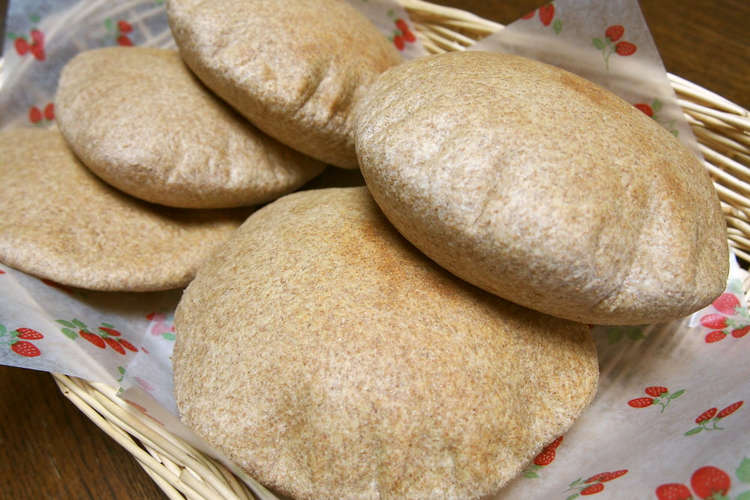 ピタパン ふすま粉入り レシピ 作り方 By Oharumin クックパッド