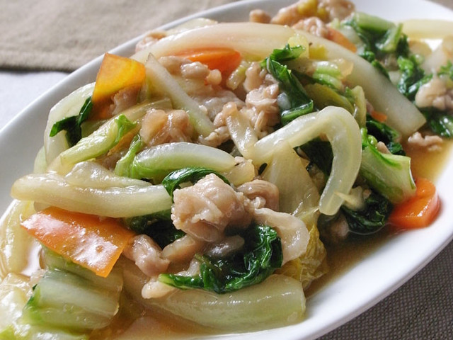 白菜と豚こま肉のうま煮 レシピ 作り方 By Moj クックパッド 簡単おいしいみんなのレシピが364万品