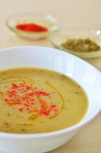 トルコ料理☆レンズ豆のスープ（白）の画像