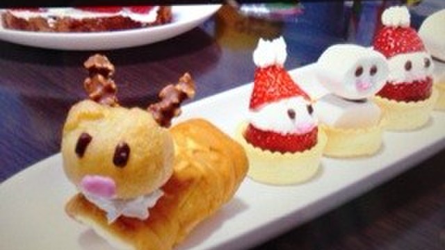 クリスマスケーキプレート レシピ 作り方 By ひろっちともっちママ クックパッド