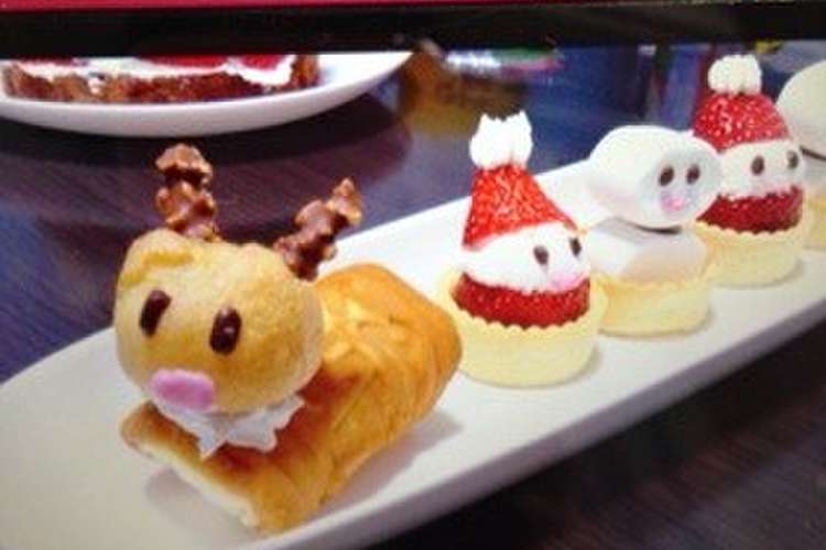 クリスマスケーキプレート レシピ 作り方 By ひろっちともっちママ クックパッド