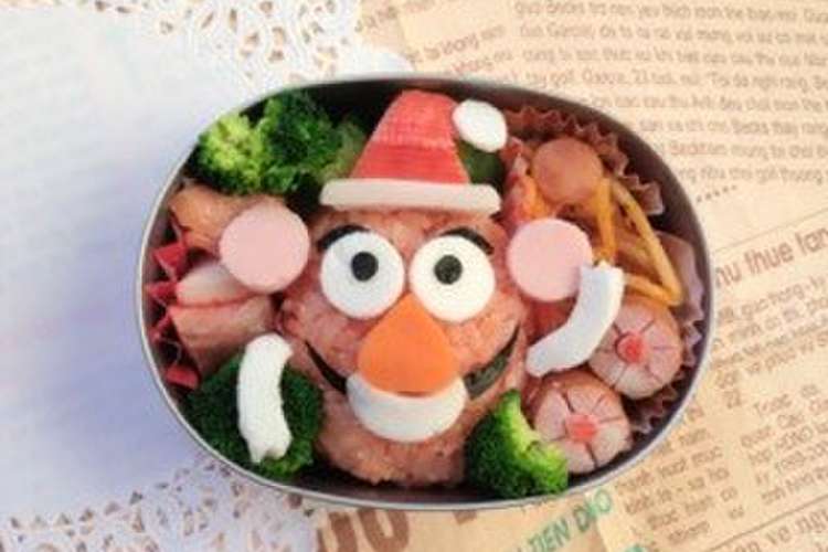 クリスマストイストーリーポテトヘッド 弁 レシピ 作り方 By もなぴぃ クックパッド 簡単おいしいみんなのレシピが365万品
