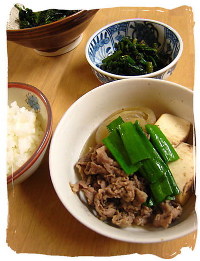 肉豆腐の写真