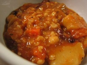 麦入りビーフシチュー