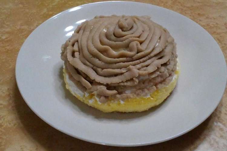 モンブラン レシピ 作り方 By お手軽簡単料理 クックパッド