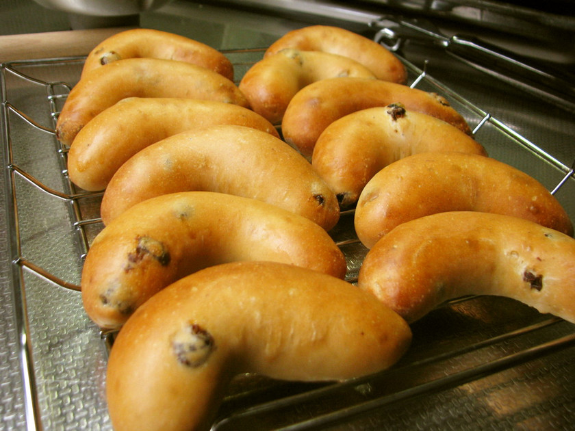 イチジクとバナナのパンのレシピ