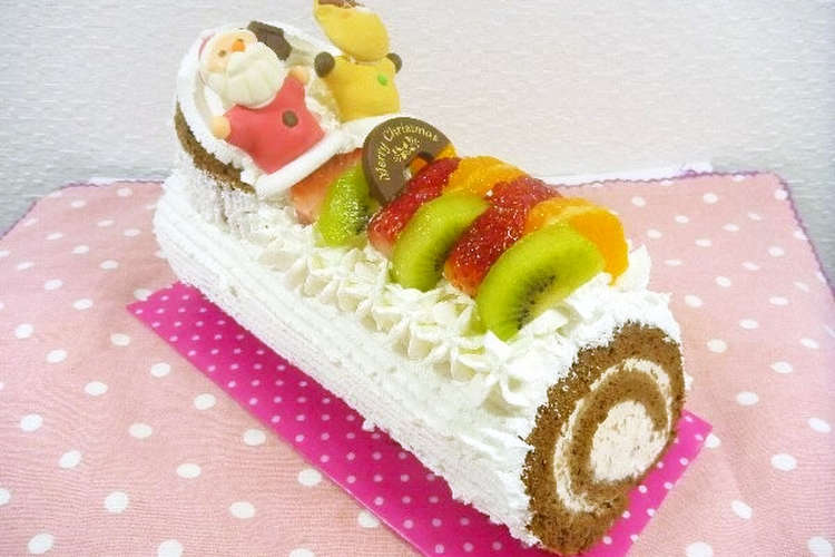 苺ygクリームのブッシュドノエル レシピ 作り方 By ラピパピ クックパッド 簡単おいしいみんなのレシピが355万品