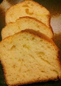 【男の料理】レモンのパウンドケーキ