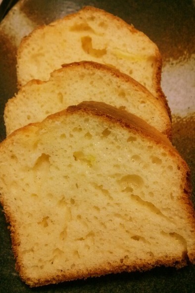 【男の料理】レモンのパウンドケーキの写真