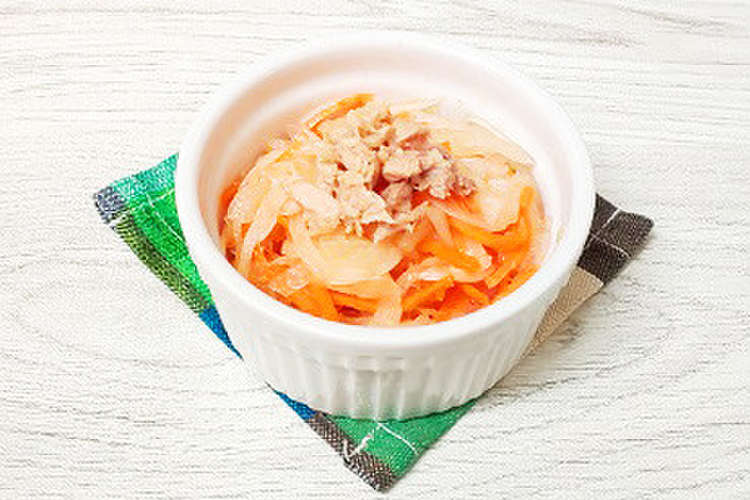 簡単 玉ねぎ 人参のツナ南蛮サラダ レシピ 作り方 By ウメ吉さん クックパッド 簡単おいしいみんなのレシピが376万品