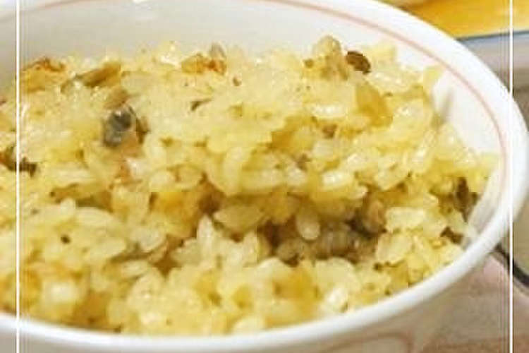 シジミの山椒煮で手軽にシジミご飯 レシピ 作り方 By Umemodoki クックパッド