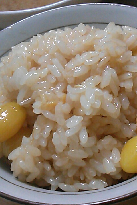 【季節の一品】簡単！生姜と銀杏の混ぜご飯の画像
