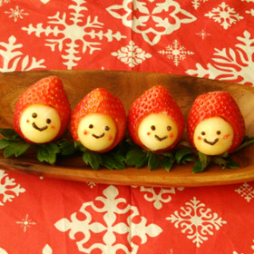 クリスマスケーキにも♪いちごちゃん♥