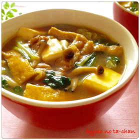 ✿温かい生姜入り京風カレースープ✿